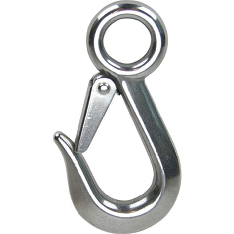 mm stainless steel cargo hook blue bottle marine