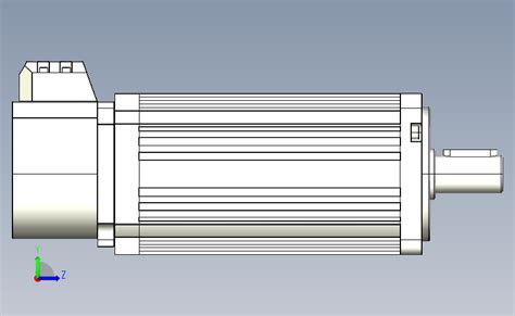 60 90系列伺服电机 60st M01330 Stepstep模型图纸下载 懒石网