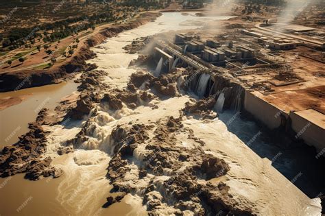 Premium Photo | Depicting the devastating effects of flooding and a ...