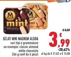 Offerta Algida Gelati Mini Magnum Nel Volantino Di Conad City