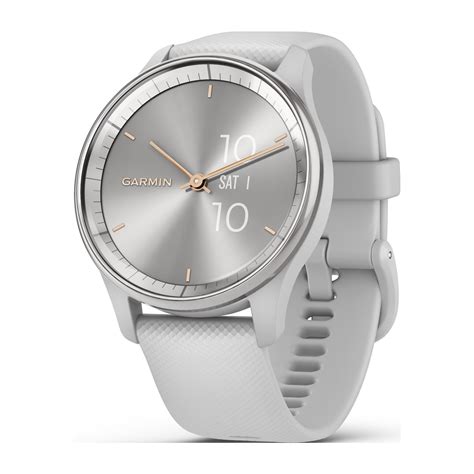 Garmin V Vomove Trend Hybrid Smartwatch Silver Stainless Steel Bezel