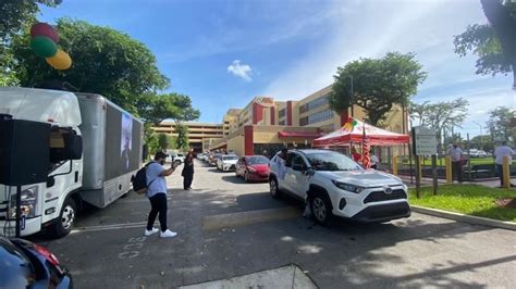 Graduación Drive Thru De Florida National University Para La Primavera