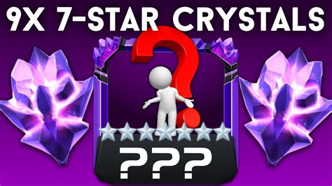 I Opened Nine 7 Star Basic Crystals Youtube