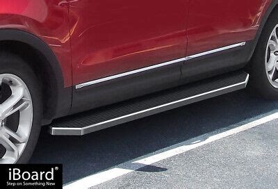 Polished 6 IBoard Side Step Nerf Bar Fit 11 19 Ford Explorer 4 Door EBay