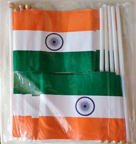 Flying Polyester Indian National Flags Size X Inch At Rs Pack In