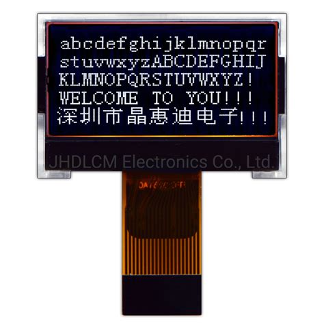 Monochrome Dfstn Negative Transmissive Lcd Module Spi V