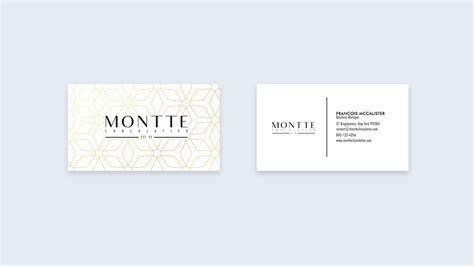 Minimalistic Logo x Business Cards on Behance