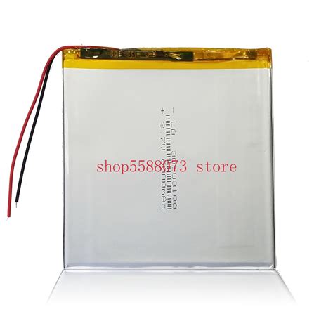 30100100 3 7V 6000mAh Rechargeable Li Polymer Li Ion Battery For Dexp