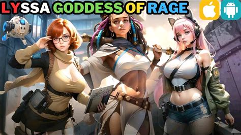 LYSSA Goddess Of Rage RPG Mobile Game ANDROID IOS GAMEPLAY