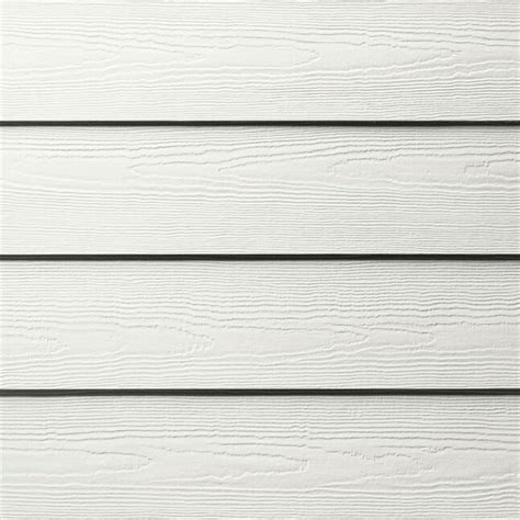 James Hardie Statement Collection Hz5 Fiber Cement Cedarmill Lap Siding Arctic White 825 In X