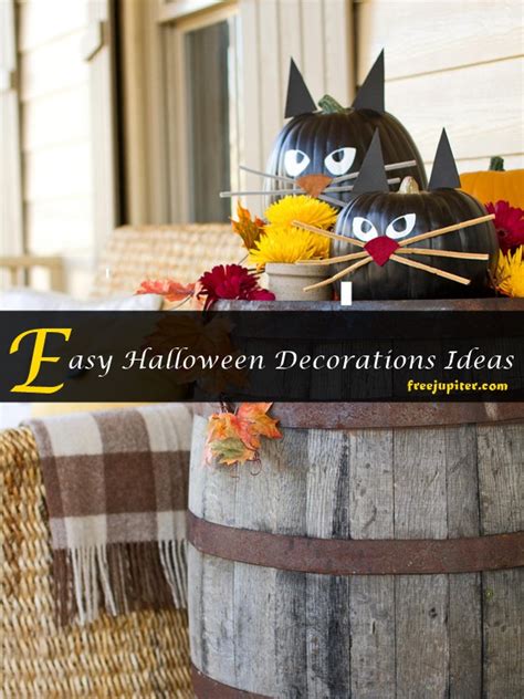 Easy Halloween Decorations Ideas