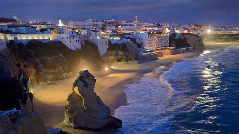 Portugal The Algarve Albufeira At Night Yoo Travel