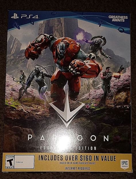 Ps Paragon Essentials Edition Display Promotional Box Height Ps