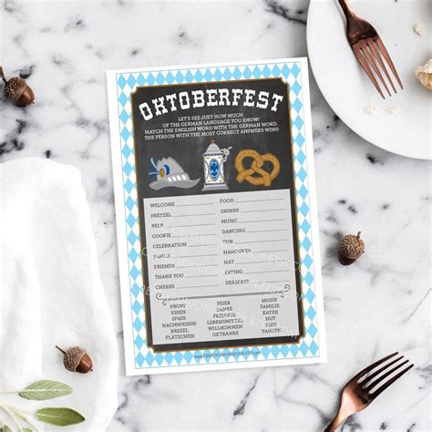 Oktoberfest Party Invitations, Decorations, Outfits and Ideas