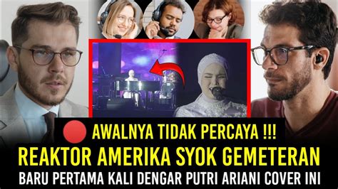 REAKTOR AMERIKA SYOK GEMETERAN DENGAR SUARA PUTRI ARIANI REACTION PUTRI