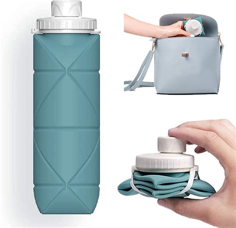 Special Made Collapsible Water Bottles Leakproof Valve Reuseable Bpa