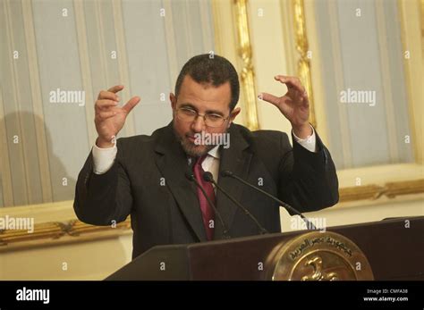 Aug Cairo Egypt Newly Appointed Egyptian Prime Minister