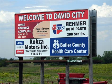 Geographically Yours Welcome: David City, Nebraska