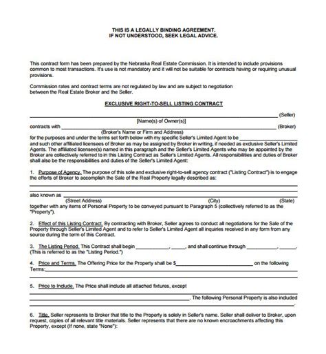 Verbal Agreement Contract Template Williamson Ga Us