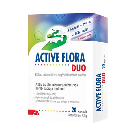 Active Flora Duo Etrendkieg Kapszula X Patikatt Patika Egy