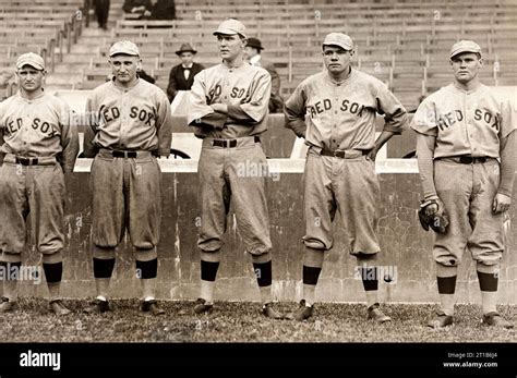 George "Rube" Foster, Carl Mays, Ernest "Ernie" Shore, George Herman "Babe" Ruth, Hubert "Dutch ...