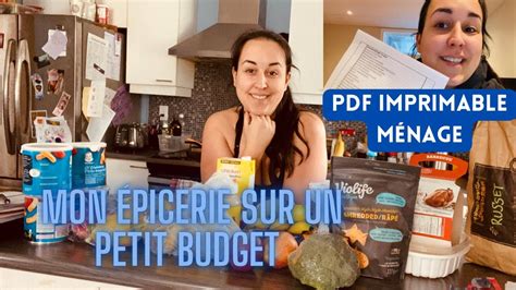 MAXI HAUL ÉPICERIE GRAND MÉNAGE DU PRINTEMPS PDF IMPRIMABLE YouTube