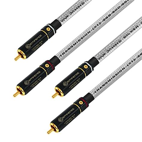 Foot Audiophile High Definition Audio Interconnect Cable Pair By