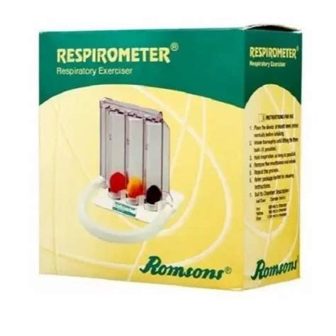 Romsons Respirometer Sh Ball Breathing Exerciser At Rs In