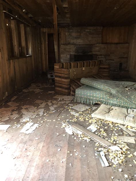 Inside Of An Abandoned Cabin I Explored This Weekend Park City UT