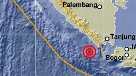 Gempa Magnitudo 5 5 Guncang Lampung Terasa Hingga Banten