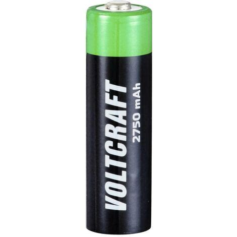 Pile Rechargeable LR6 AA VOLTCRAFT HR06 NiMH 2750 MAh 1 2 V 4 Pc S