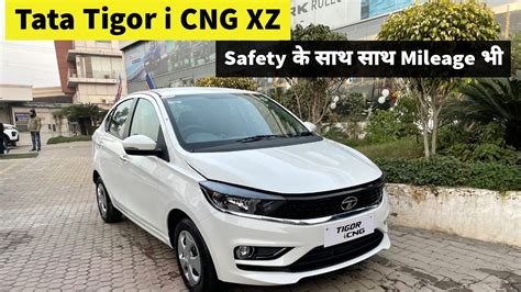 Tata Tigor CNG XZ Walkaround Review Interior Features Price Tigor CNG