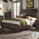 Thornwood Hills Rock Beaten Gray Panel Bedroom Set From Liberty