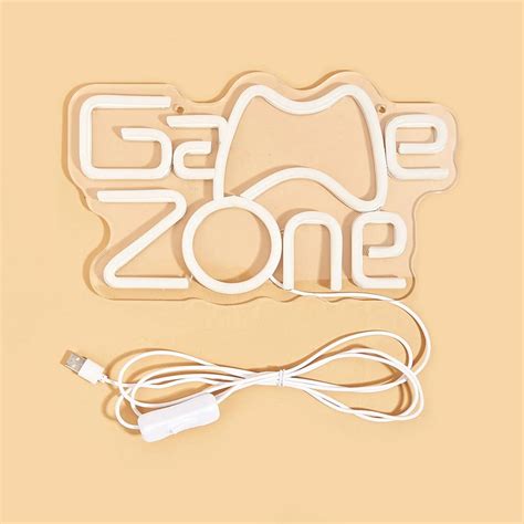 Game Zone Wall LED Neon Sign | Aesthetic Room Decor - roomtery