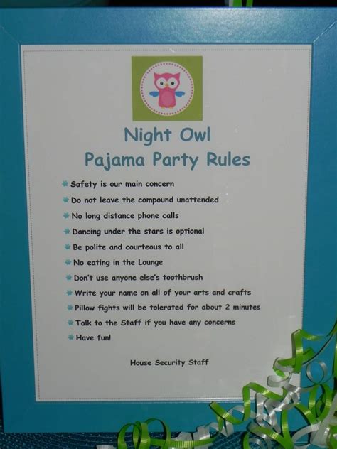 Night Owl Birthday Party Ideas | Photo 4 of 11 | Catch My Party