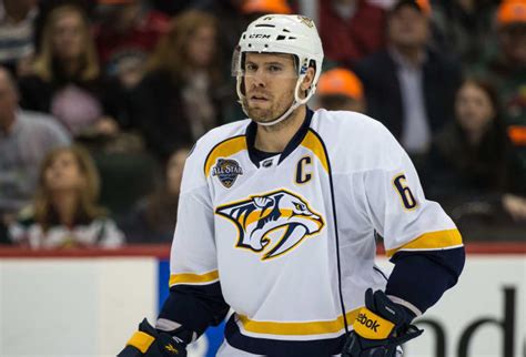 Former Predators Captains Shea Weber, Kimmo Timonen, Mike Fisher, and ...