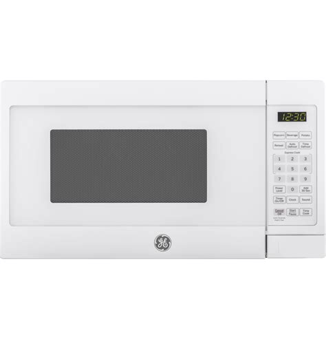 GE 0 7 Cu Ft Capacity Countertop Microwave Oven White JES1072DMWW