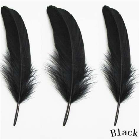 wholesale 100pcs goose feathers white 4 6" (10 15cm) geese feathers ...