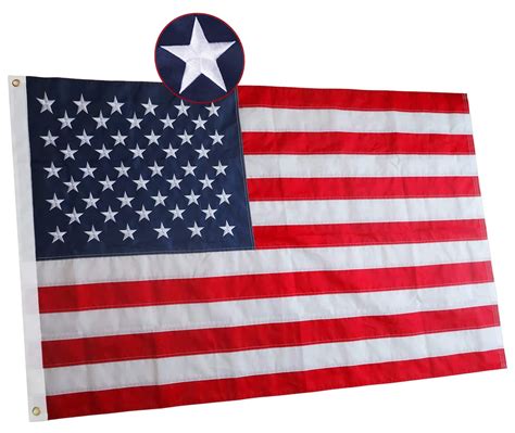 American Flag Heavy Duty 3x5 FT Premium Commercial Grade Longest