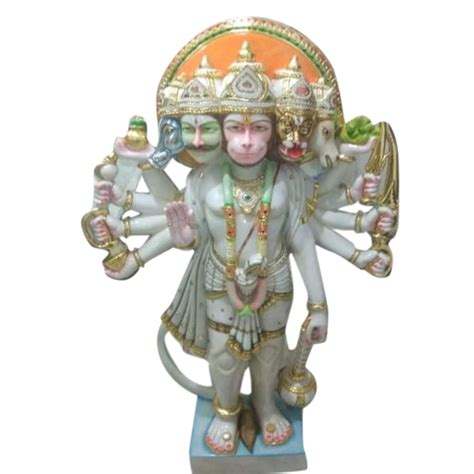 Marble Panchmukhi Hanuman Statue Temple At Rs 20000 In Govindgarh