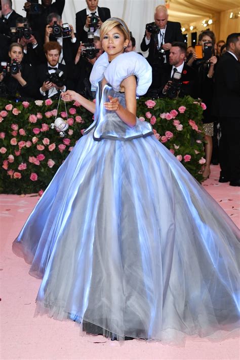 Zendayas Cinderella Dress At The 2019 Met Gala Popsugar Fashion Photo 11