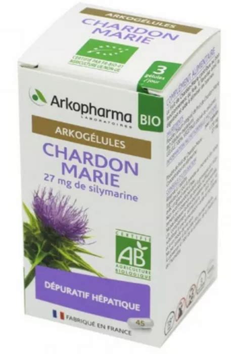 Arkopharma Arkogelules Chardon Marie Bio Digestion H Patique