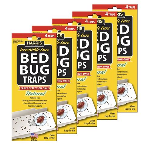 Harris Bed Bug Trap Value Pack Bbtrpvp The Home Depot