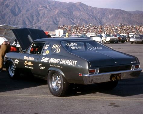 Old Nova Drag Car