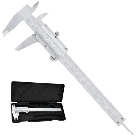 EXPLOMOS Vernier Caliper Stainless Steel Non Digital Calipers 0 6 0