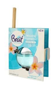 Brait Air Freshener Patyczki odświeżające Płyn Relaxing Moments 4 szt