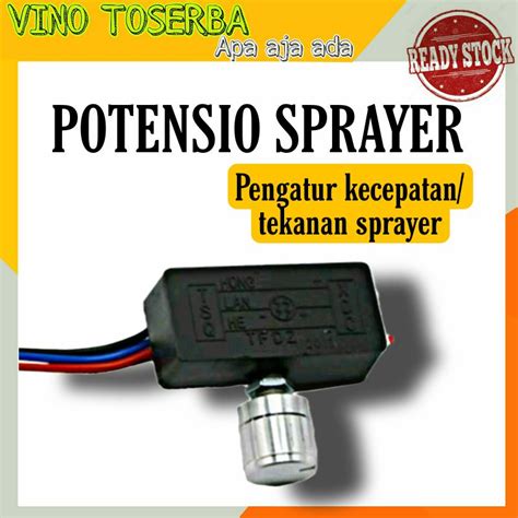 Jual POTENSIO POMPA DC POTENSIO SPRAYER POMPA DC Indonesia Shopee Indonesia