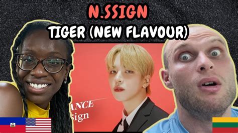 REACTION TO n SSign 엔싸인 Tiger New Flavour Suit Dance FIRST