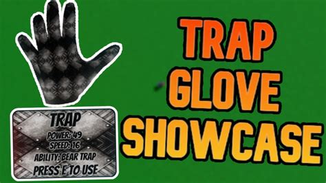 Trap Glove Showcase In Roblox Slap Battles YouTube