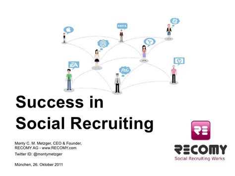 Ppt Success In Social Recruiting Powerpoint Presentation Free